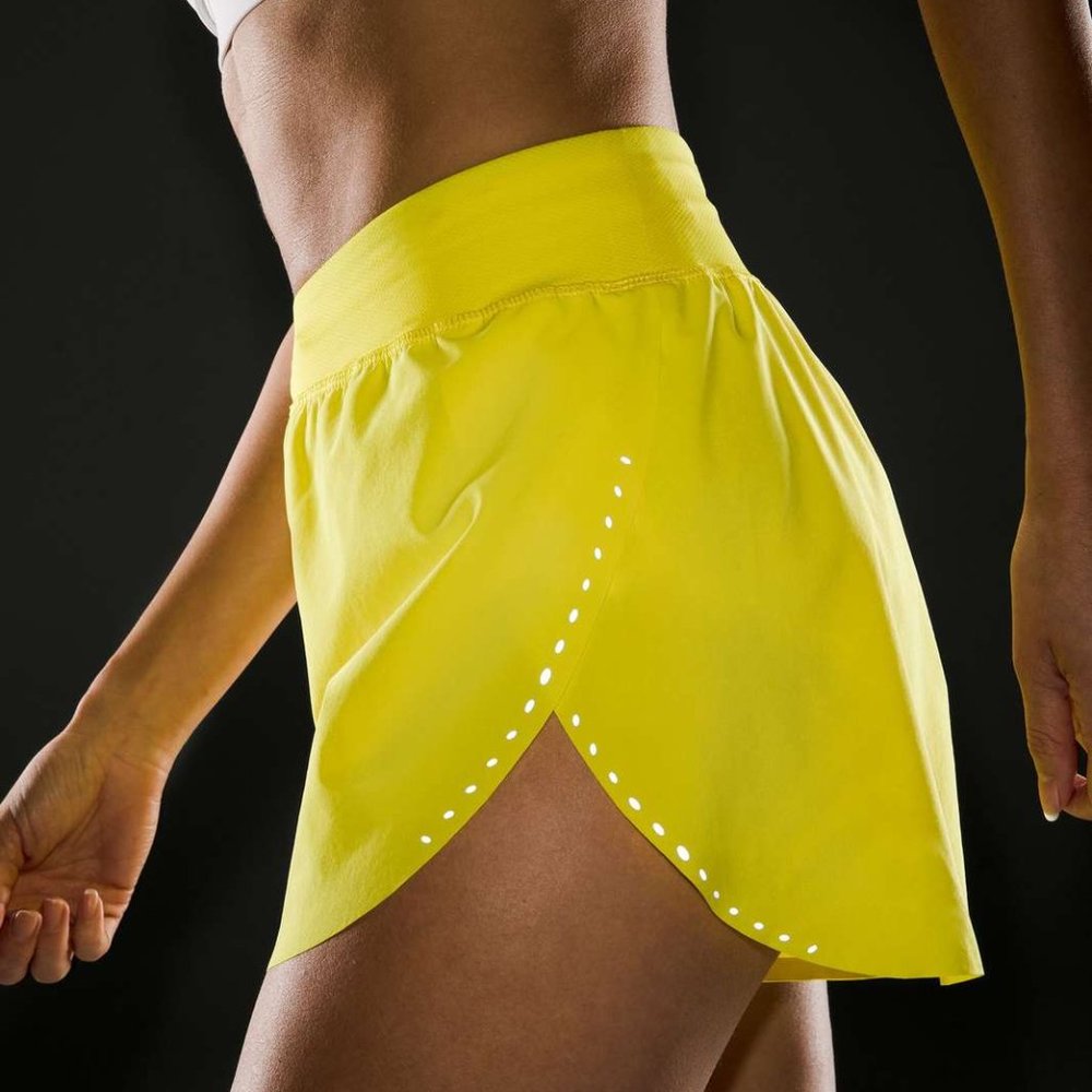 Lululemon Find Your Pace Short 3” Sonic Yellow 4